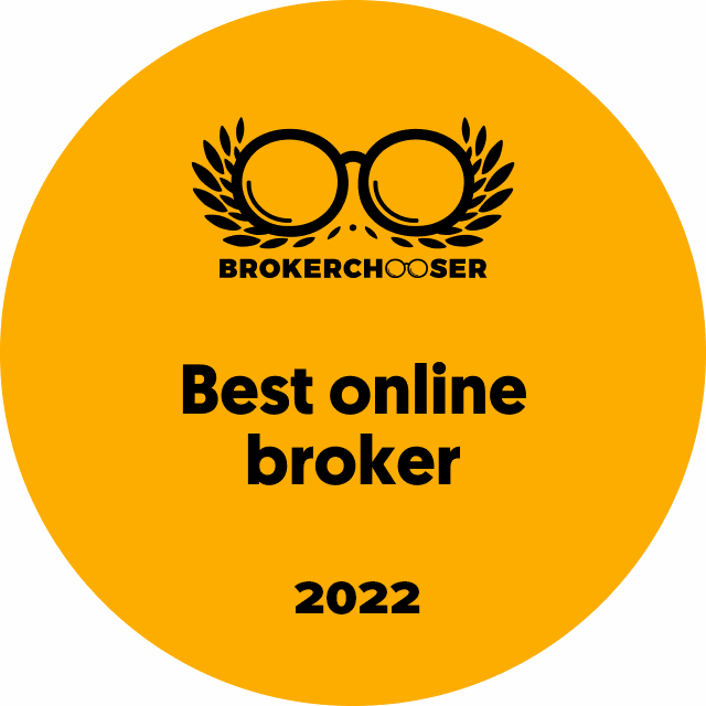 I место – Лучший онлайн-брокер в рейтинге BrokerChooser 2022